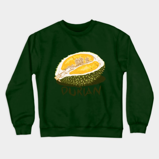 King Fruit Durian Crewneck Sweatshirt by nelateni